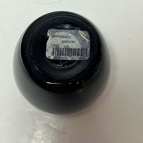 GlassyBaby Gratitude Teal Blue Green Votive Holder - Picture 9 of 10